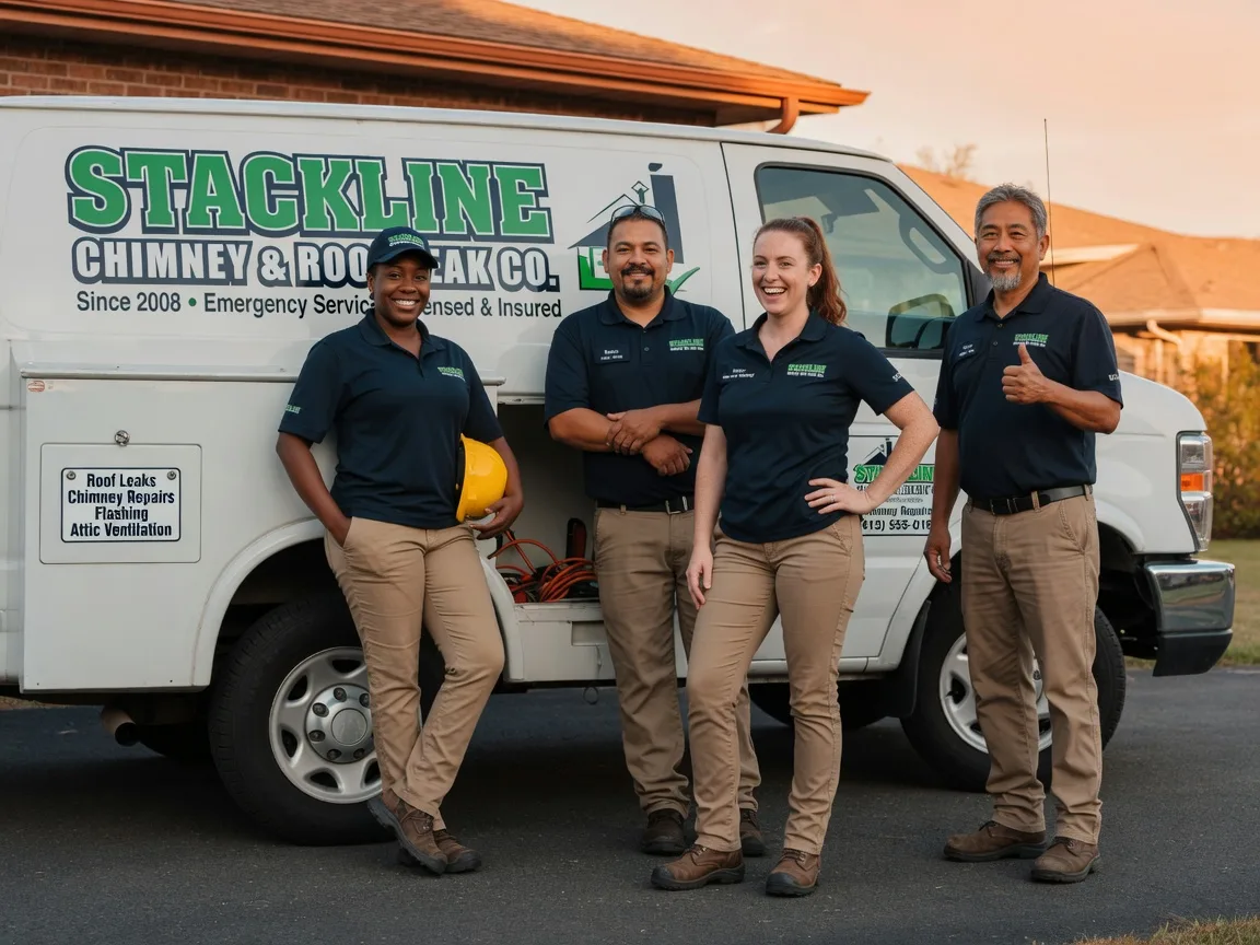 Chimney flashing repair company in Duncan, SC